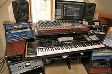 In-home recording studio